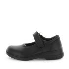 Wilde School Jameson Girls School Shoes - Black Smooth (8842581082335)