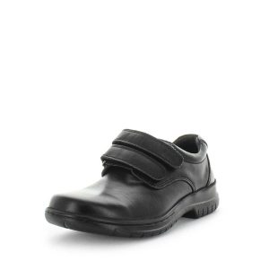 Wilde School Jardoe2 School Shoes - Black Smooth (8842580820191)