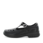 Wilde School Jarrell Boys School Shoes - Black Smooth (8842581344479)
