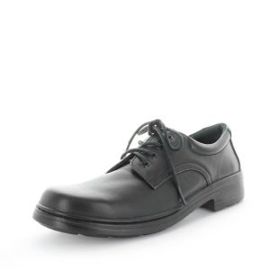 Wilde School Jesmy Girls School Shoes - Black Smooth (8842580951263)