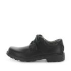 Wilde School Johnson Boys School Shoes - Black Smooth (8842581180639)