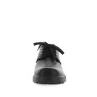 Wilde School Johnson Boys School Shoes - Black Smooth (8842581180639)