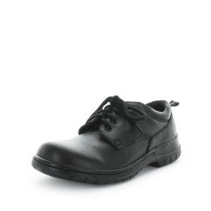 Wilde School Justice School Shoes - Black Smooth (8842581147871)