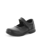 Wilde School Jameson Girls School Shoes - Black Smooth (8842581082335)