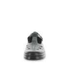 Wilde School Jesse Girls School Shoes - Black Smooth (8842579640543)