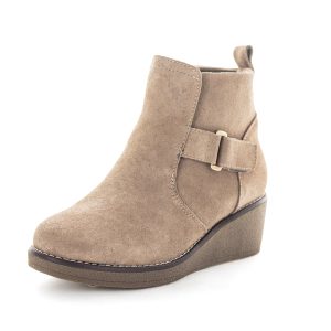 Zola Haven Women's Ankle Boots - Beige Suede