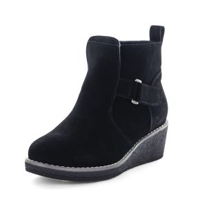 Zola Haven Women's Ankle Boots - Black Suede