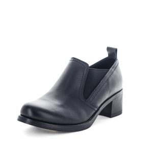 Zola Helena Women's Gusset Slip Ons - Black Smooth