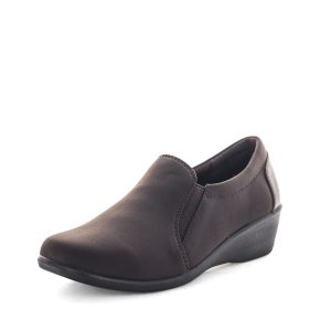 Aerocushion Madora Women's Slip Ons - Brown