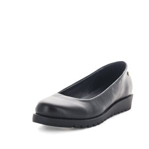 Aerocushion Malani Women's Flats - Black Smooth