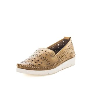 Aerocushion Martina Women's Slip Ons - Tan
