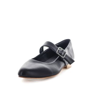 Wilde Selain Women's Mary Jane Shoes - Black Smooth